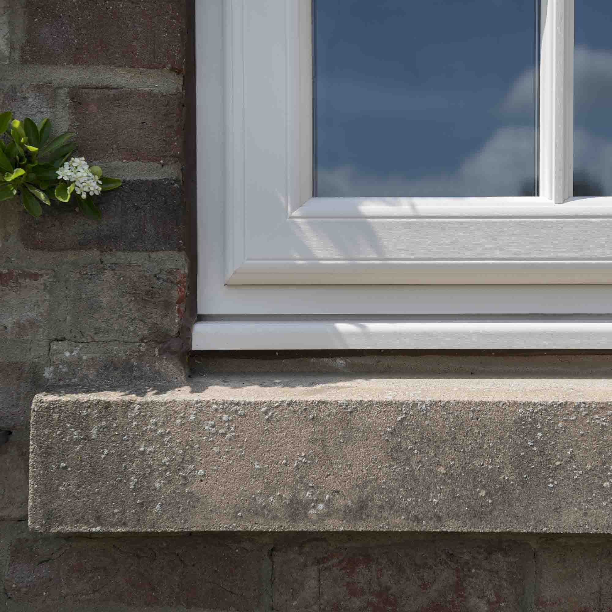 close up casement window